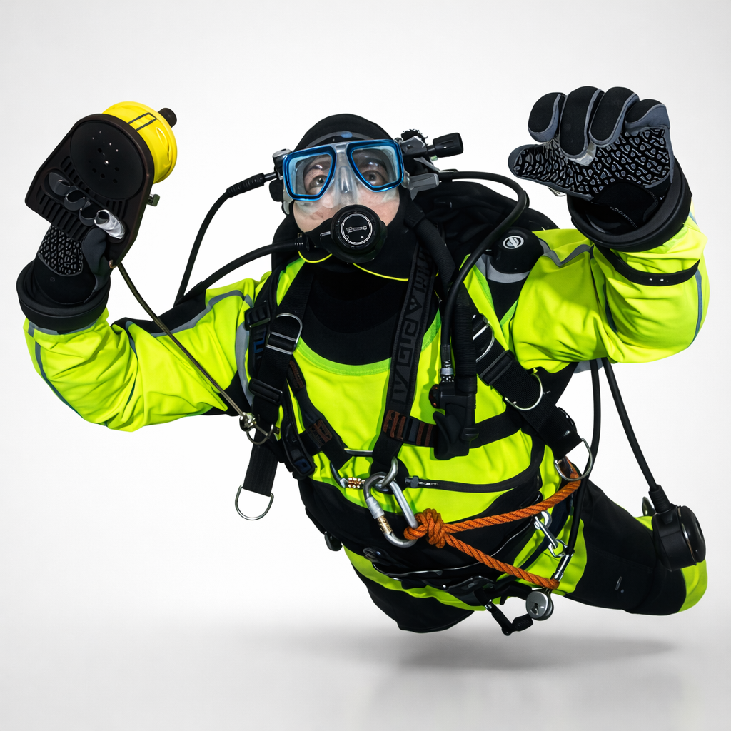WM GROM Hi-Vis drysuit